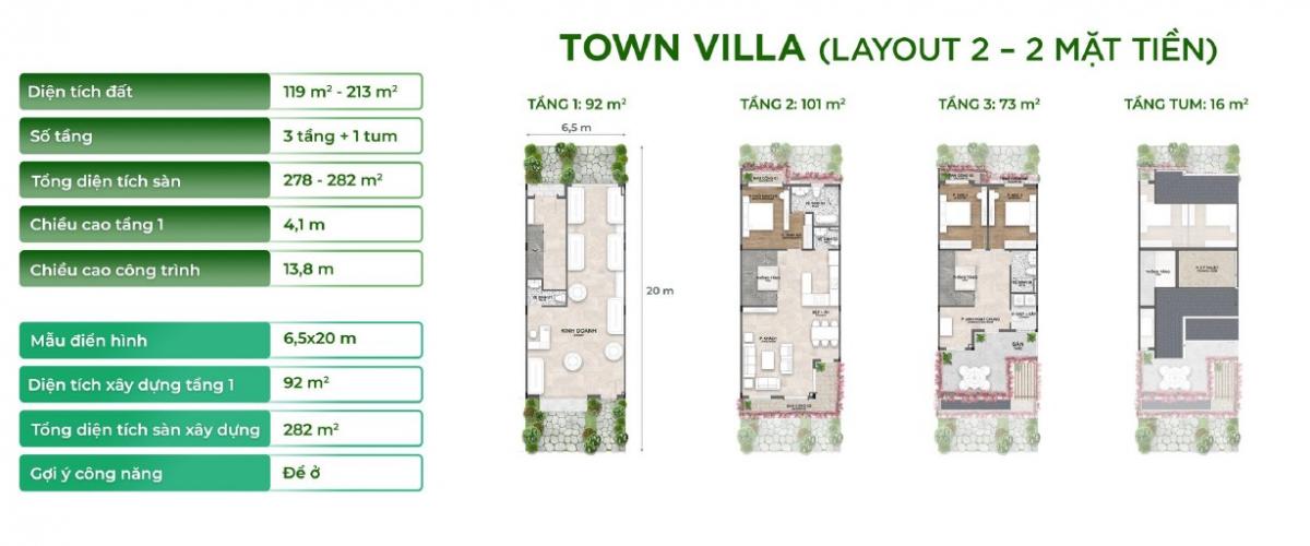 Town Villa Layout 02