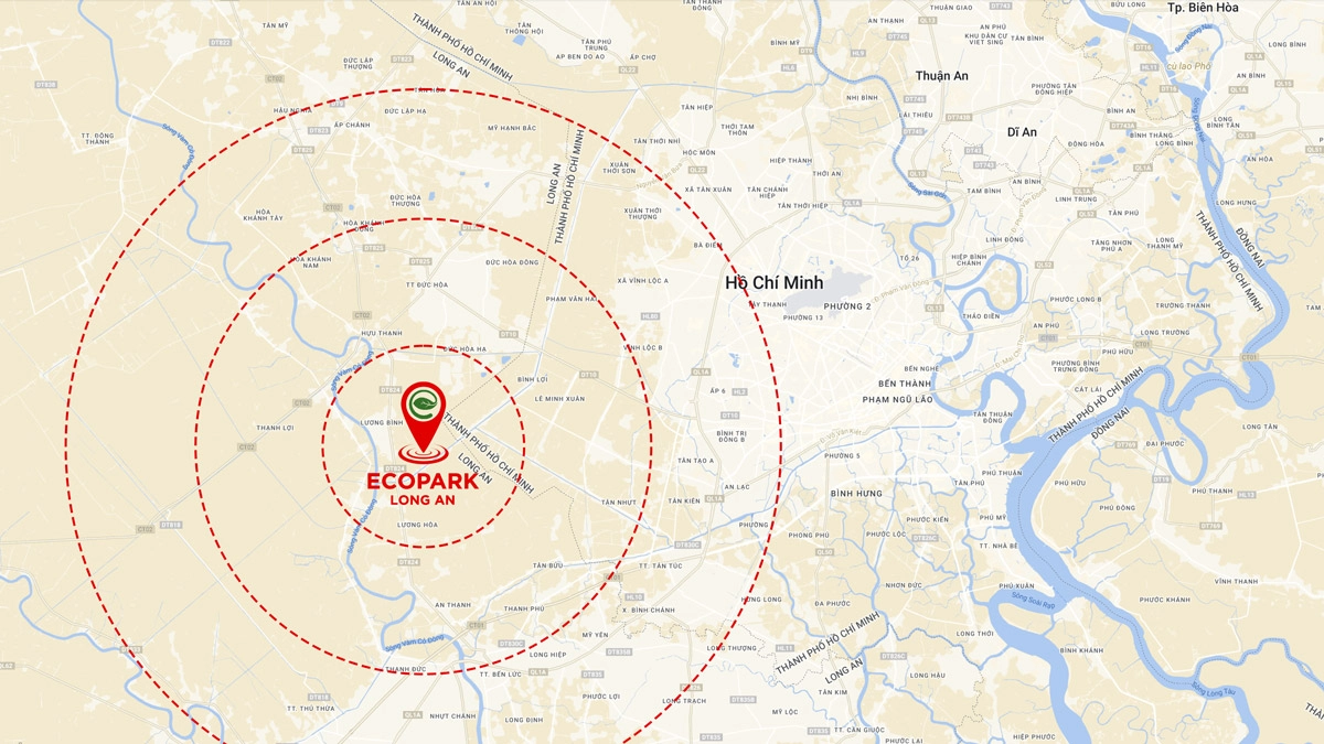 vị trí dự án Eco Retreat